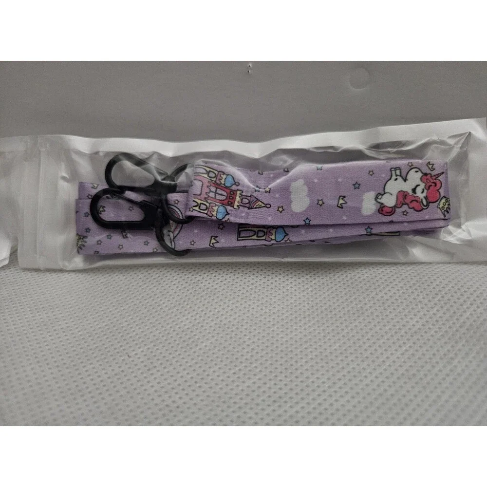 For Kids Tablets Size 10.2 & 10.5 Purple Unicorn Silicone Case w/ Shoulder Strap